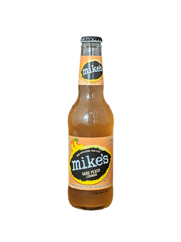 Mikes Hard Peach Lemonade 6 Pack Bottles