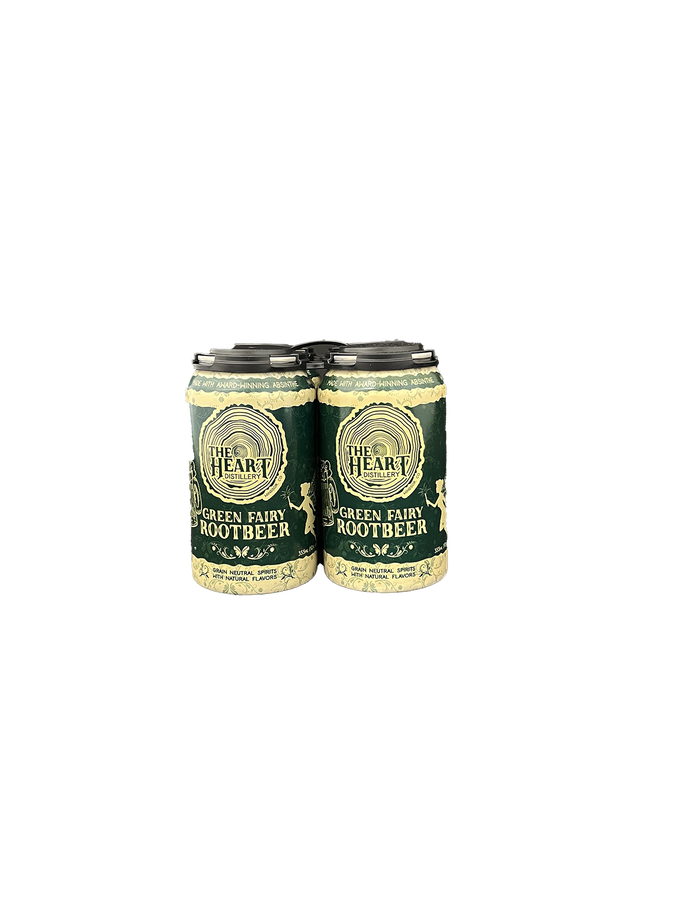 Heart Distillery Green Fairy Rootbeer 4 Pack