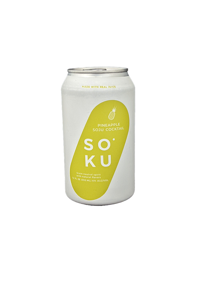 Soku Pineapple Soju Seltzer 4 Pack