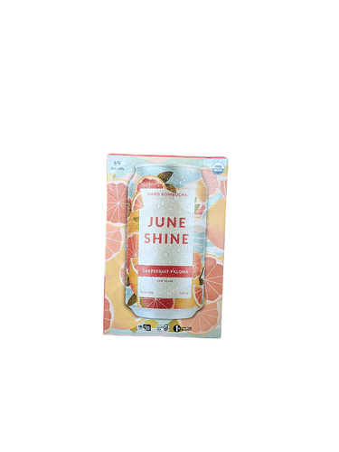 June Shine Hard Kombucha Grapefruit Paloma 6 Pack
