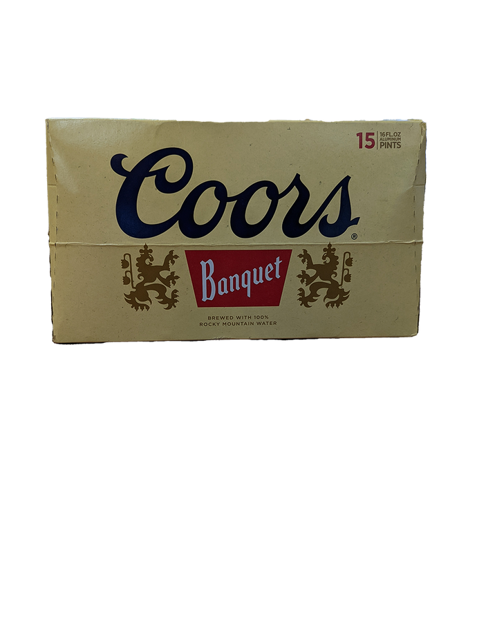 Coors Banquet 15 Pack Aluminum Bottles