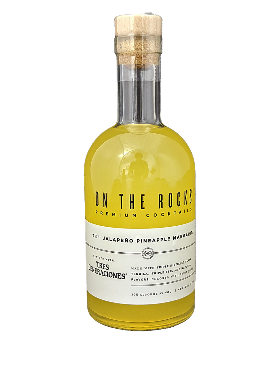 On the Rocks Jalapeno Pineapple Margarita 375 mL