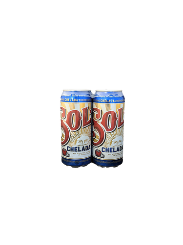 Sol Chelada 4 Pack Cans