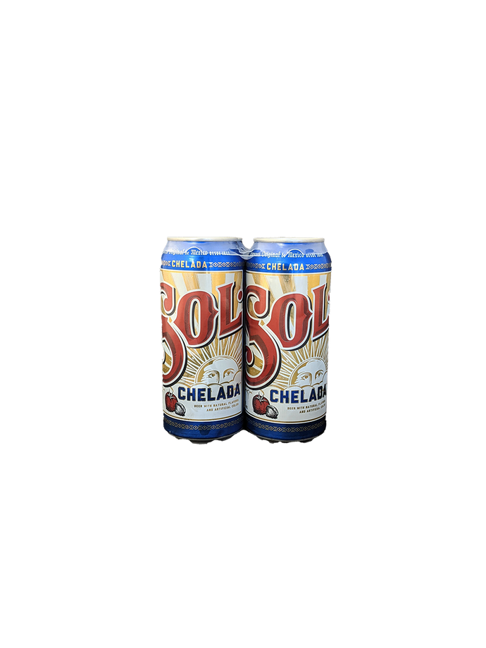 Sol Chelada 4 Pack Cans
