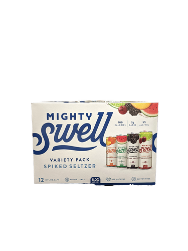 Mighty Swell Seltzer Variety 12 Pack Cans