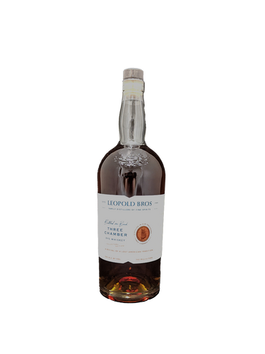 Leopold Bros Three Chambers Rye Whiskey 750ML
