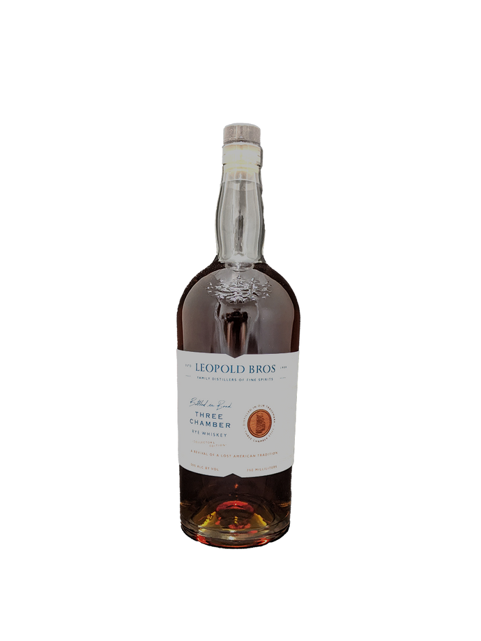 Leopold Bros Three Chambers Rye Whiskey 750ML