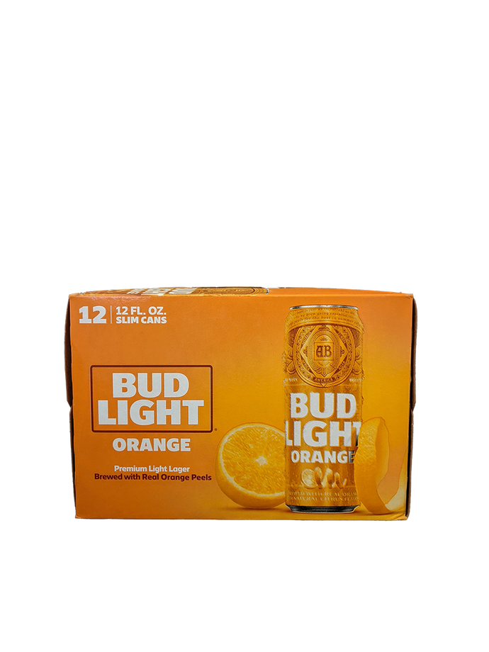 Bud Light Orange 12 Pack Cans