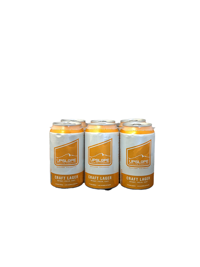 Upslope Craft Lager 6 Pack Cans