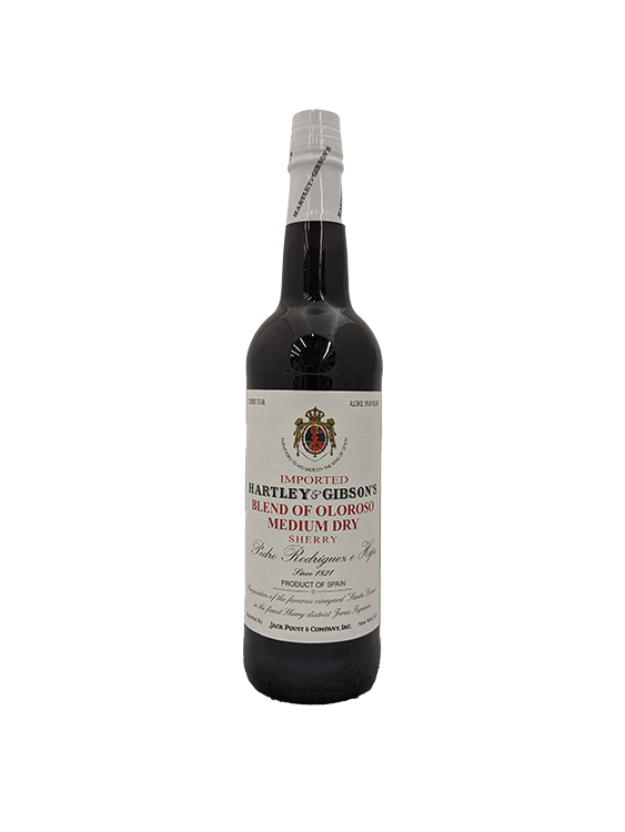 Hartley & Gibson's Medium Dry Sherry 750ML