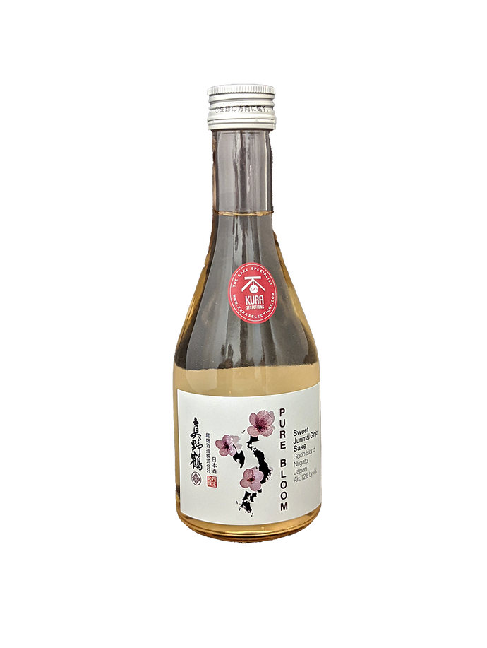 Manotsuru Pure Bloom Sweet Junmai Ginjo Sake 300ML