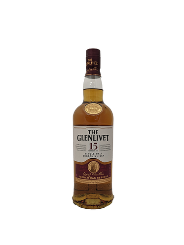 Glenlivet 15 Year Single Malt Scotch 750ML