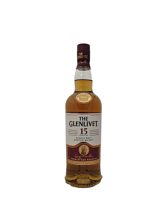 Glenlivet 15 Year Single Malt Scotch 750ML