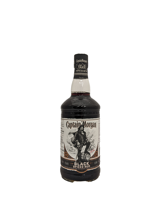 Captain Morgan Black Spiced Rum 750ML