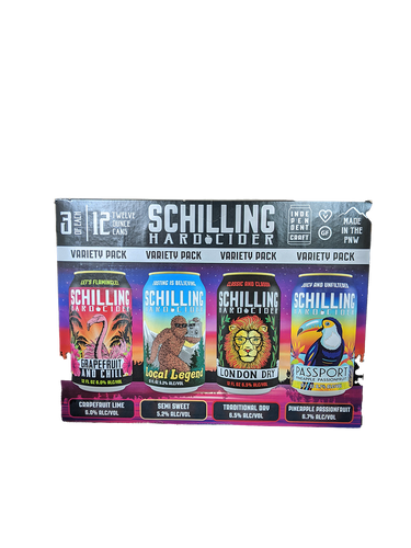 Schilling Cider Variety 12 Pack Cans