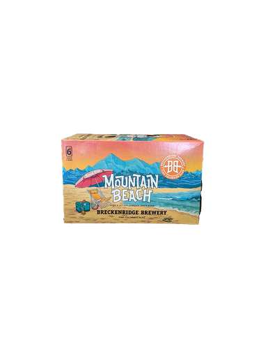 Breckenridge Mountain Beach 6 Pack Cans