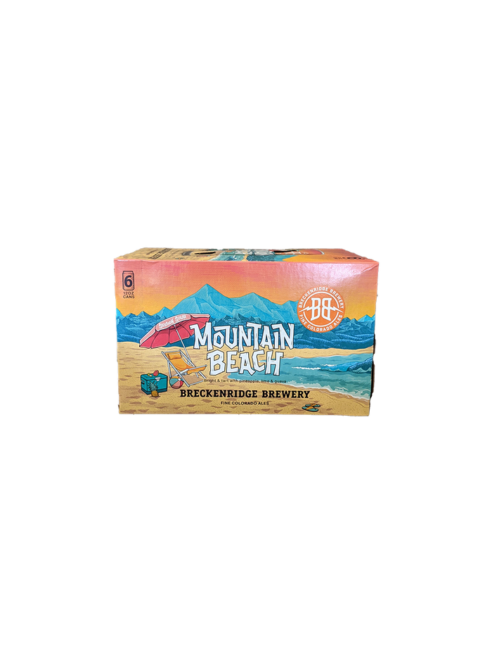 Breckenridge Mountain Beach 6 Pack Cans