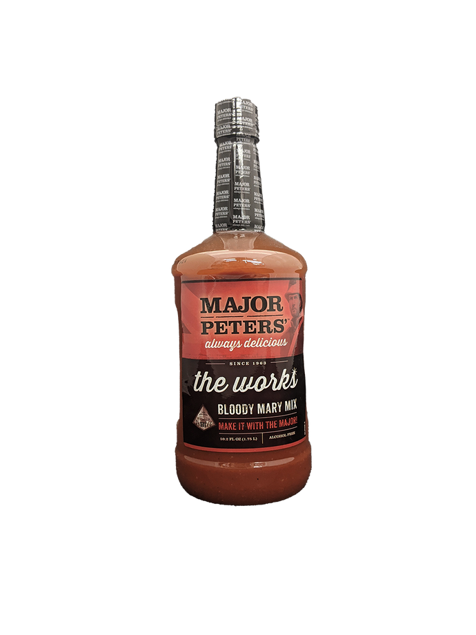 Major Peters The Works Bloody Mary Mix 1.75L