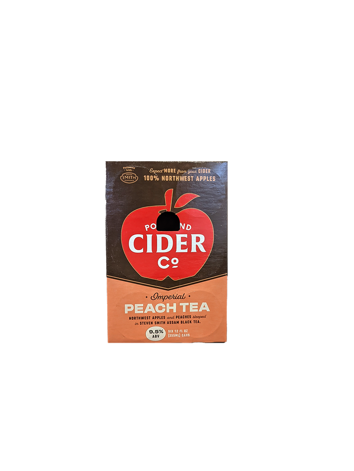 Portland Cider Peach Tea 6 Pack