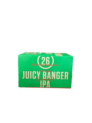 Station 26 Juicy Banger IPA 6 Pack Cans