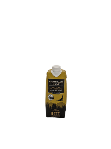 Bota Mini Nighthawk Gold Chardonnay 500ML