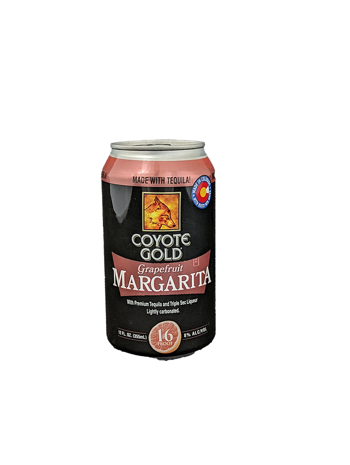 Coyote Gold Grapefruit Margarita 4 Packs