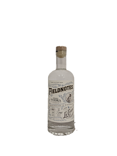La Crosse Fieldnotes Organic Vodka 750ML
