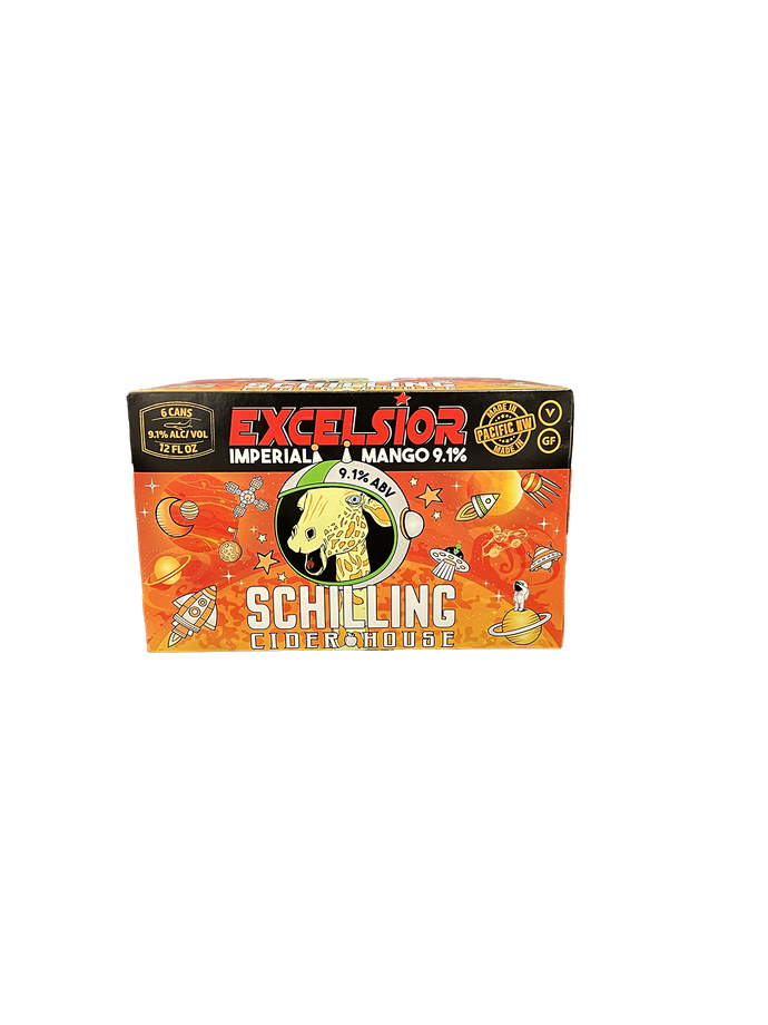 Schilling Cider Excelsior Mango 6 Pack Cans
