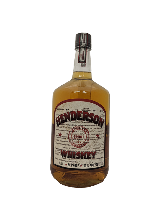 Henderson Blended Whiskey 1.75L