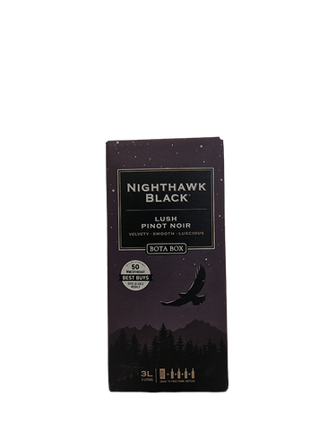 Bota Box Nighthawk Black Lush Pinot Noir 3L