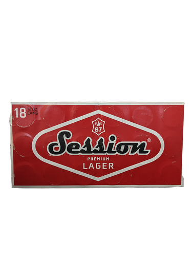 Session Lager 18 Pack Cans
