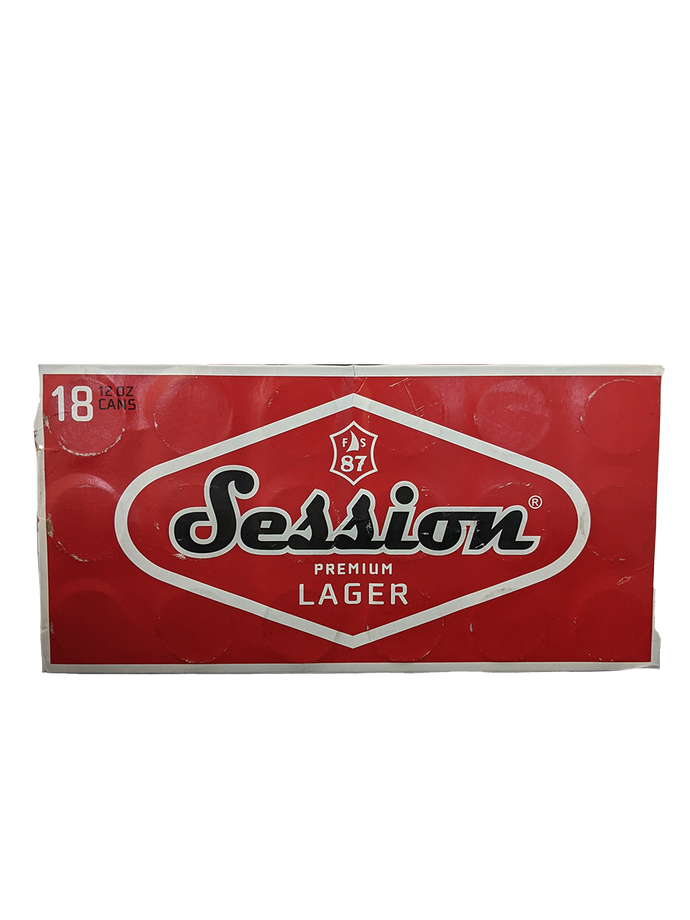 Session Lager 18 Pack Cans