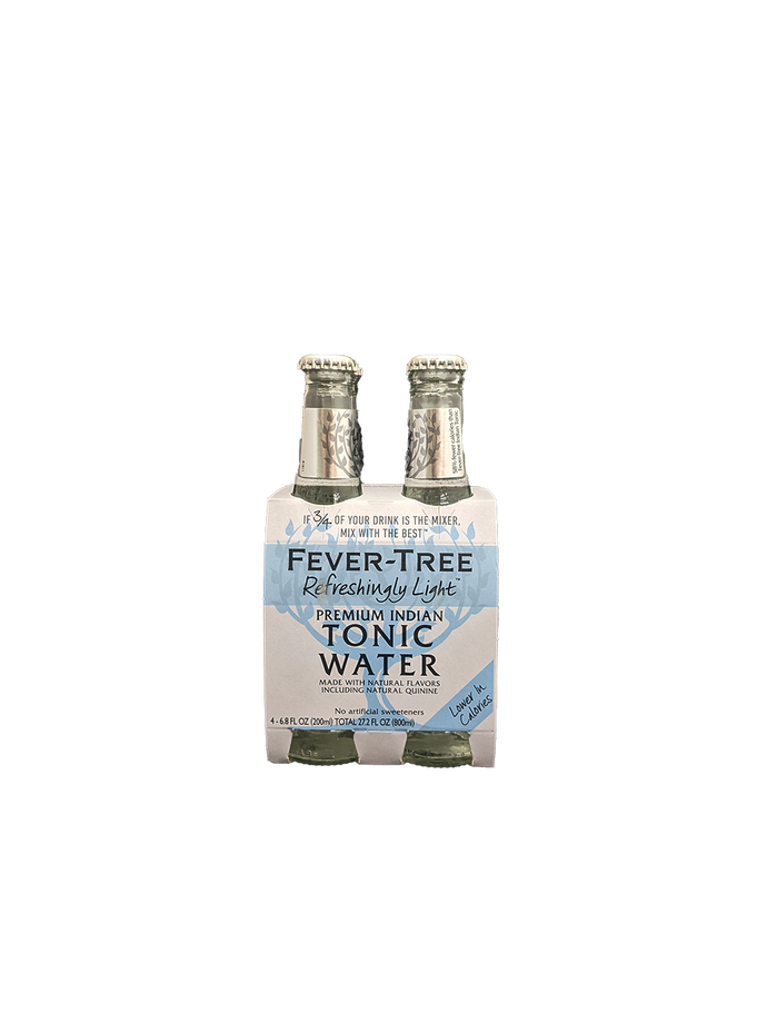 Fever Tree Light Tonic Water 4 Pack Bottles