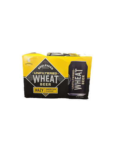 Boulevard Unfiltered Wheat 6 Pack Cans