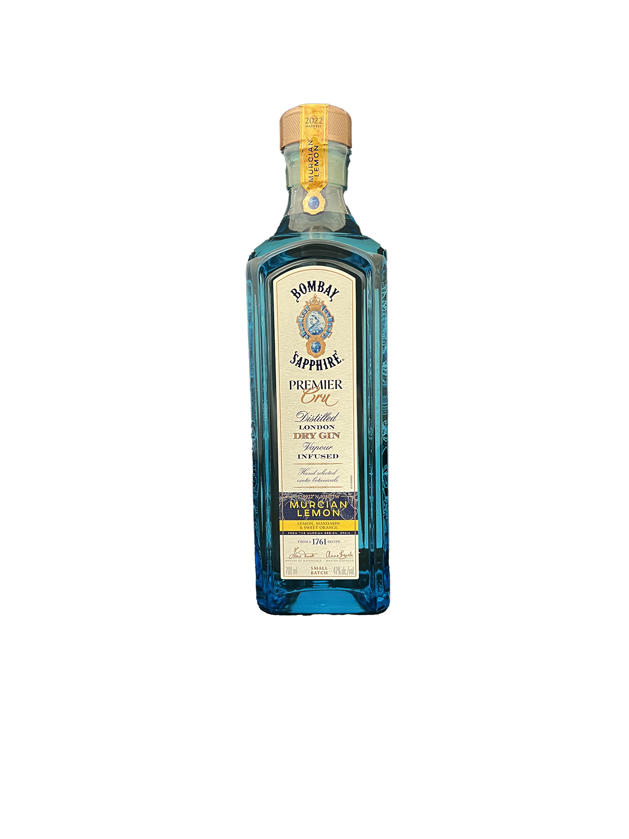 Bombay Sapphire Premier Cru Murcian Lemon London Dry Gin 750ML
