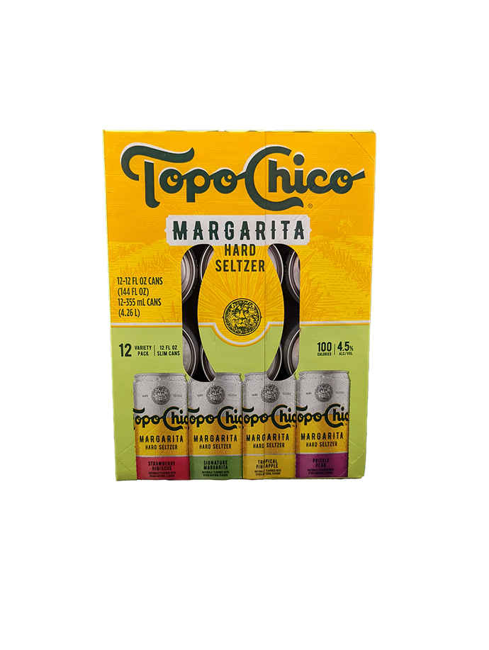 Topo Chico Hard Seltzer Margarita Variety 12 Pack