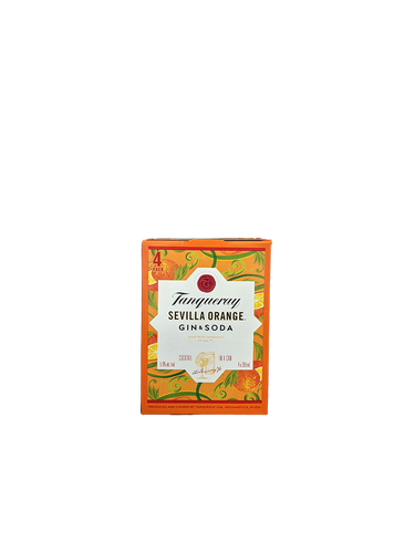 Tanqueray Sevilla Orange Gin & Soda 4 Pack