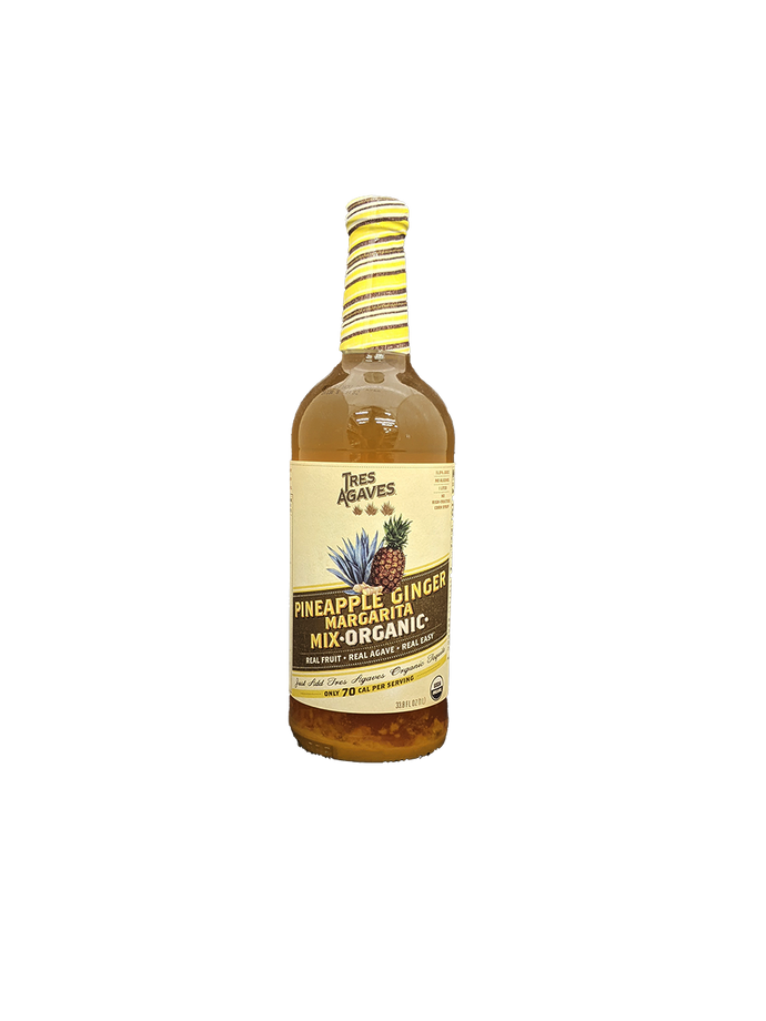 Tres Agaves Pineapple Ginger Margarita Mix 1L