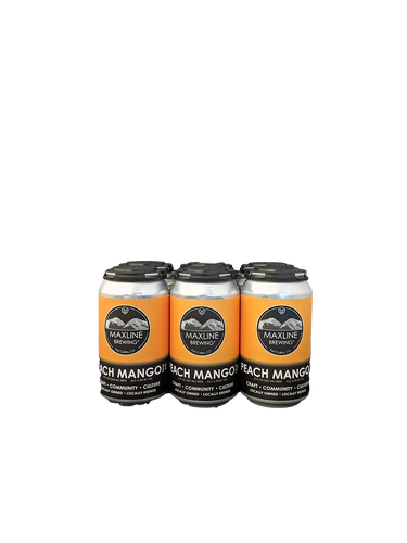 Maxline Peach Mango 6 Pack Cans