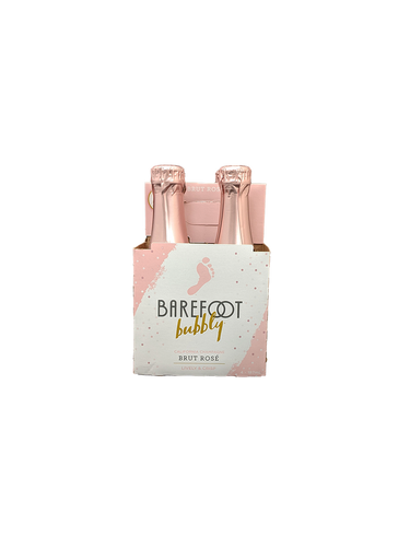 Barefoot Bubbly Brut Rose 4 Pack