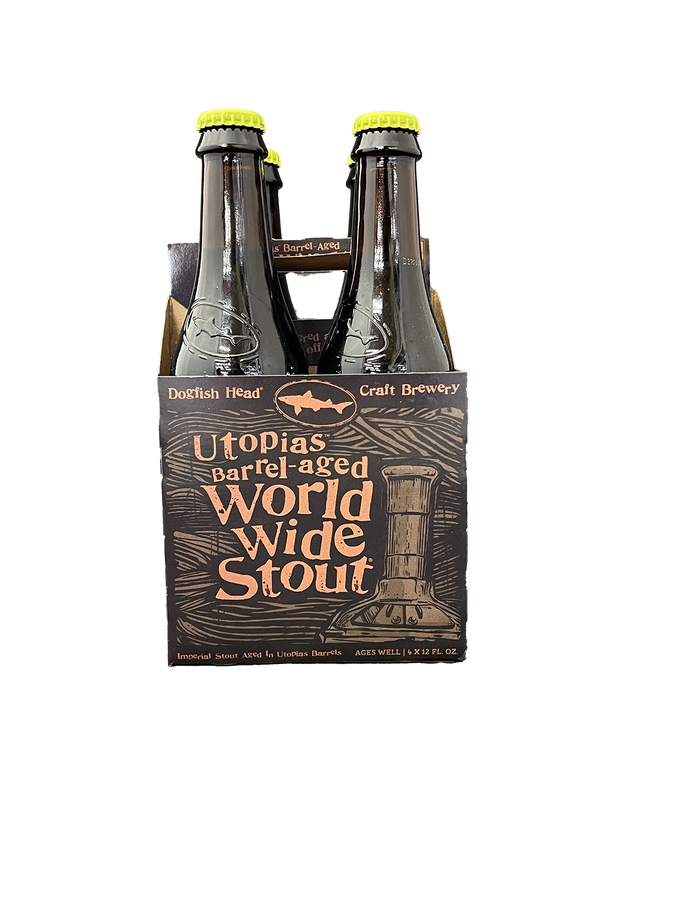 Dogfish Head Utopias BA World Wide Stout 4 Pack Bottles