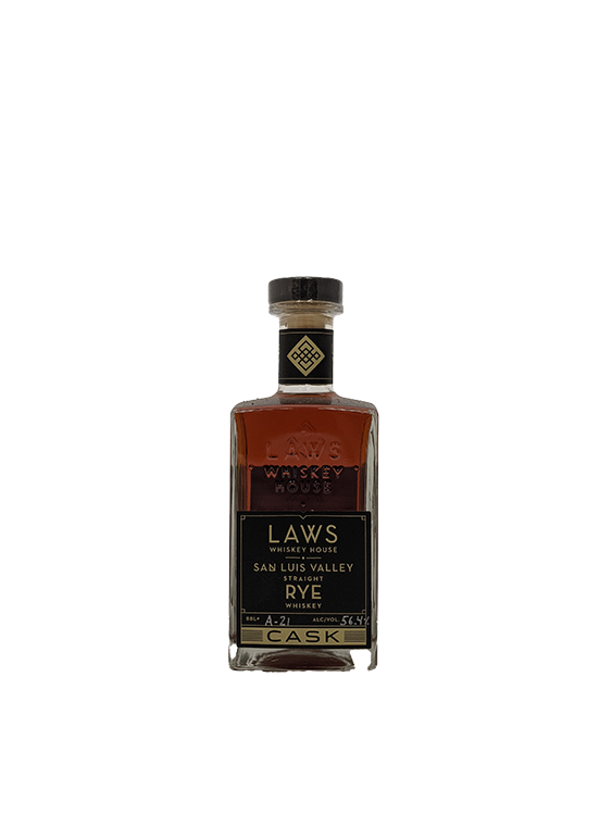 A.D. Laws Cask Strength San Luis Valley Rye Whiskey 750ML
