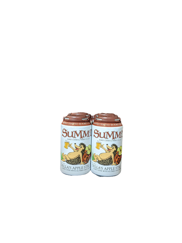 Summit Della's Apple Strudel Cider 4 Pack Cans