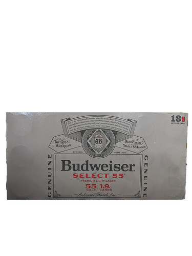 Budweiser Select 55 18 Pack Cans