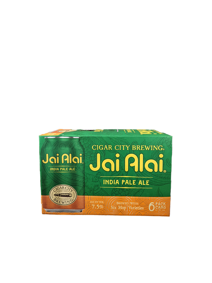 Cigar City Jai Alai IPA 6 Pack Cans
