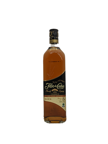 Flor De Cana Anejo Clasico 5 Year Rum 750ML