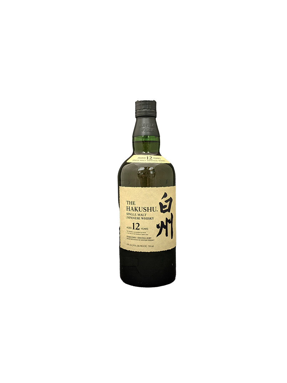 The Hakushu 12 Year Single Malt Whisky 750ML