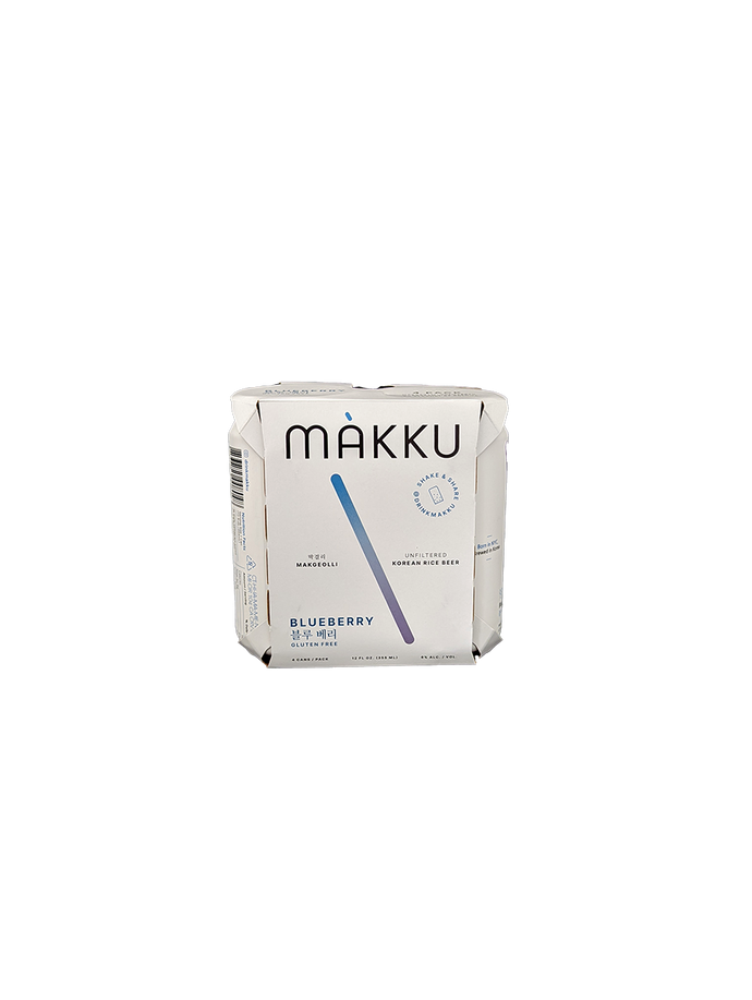 Makku Blueberry Rice Lager 4 Pack