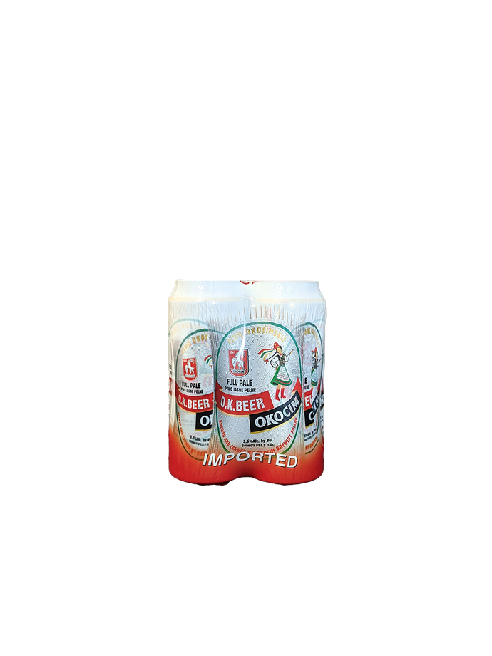 Okocim Full Pale 4 Pack Cans