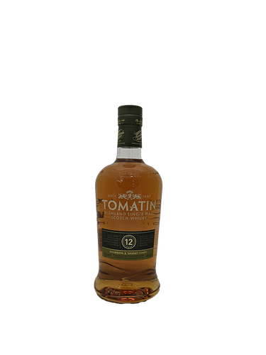 Tomatin 12 Year Single Malt Scotch 750ML
